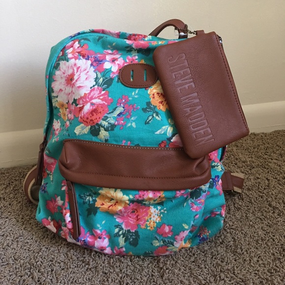 🎉SALE🎉Steve Madden Floral Backpack