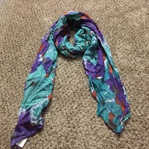 Floral scarf