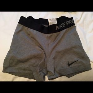 Nike compression shorts!