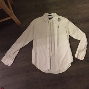 White Polo Ralph Lauren button down