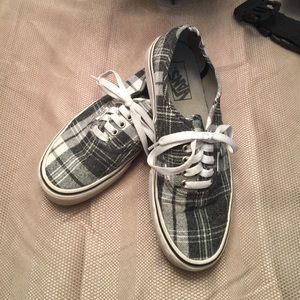 Plaid Vans