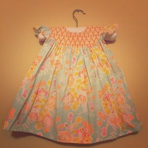 Peaches N Cream Flitter Sleeve Set