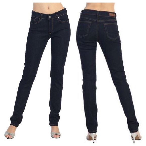 NWT Angry Rabbit Dark Denim Relaxed Skinny Jeans