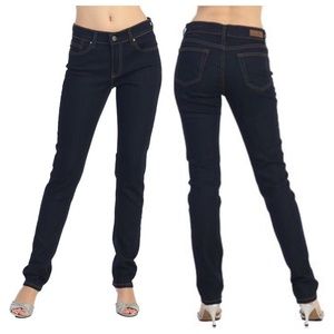 NWT Angry Rabbit Dark Denim Relaxed Skinny Jeans