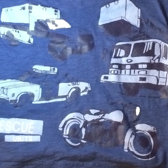 Carter's Boys 7 Long Sleeved Tee w/Vehicles