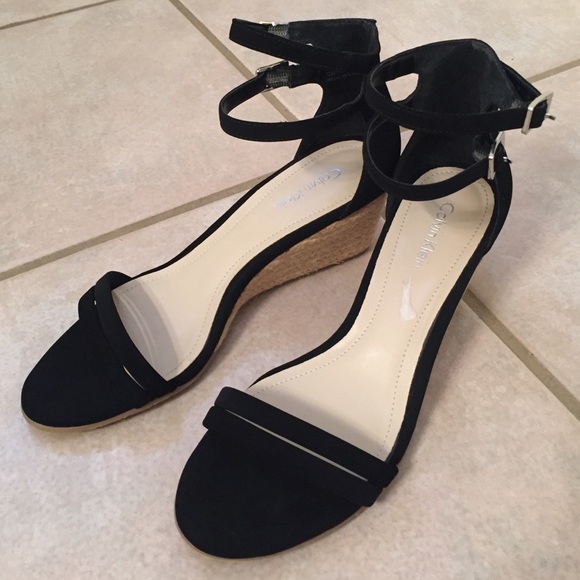 Calvin Klein wedge heels