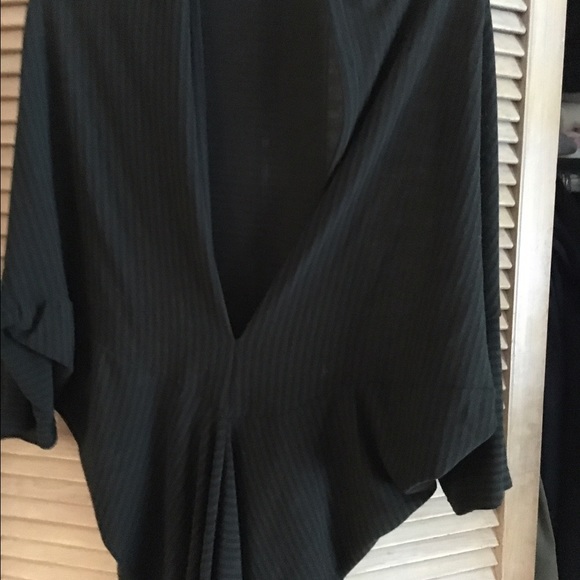 Deep V-neck top