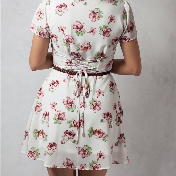 Final Price! Flowers print sundress - Picture 3 of 3