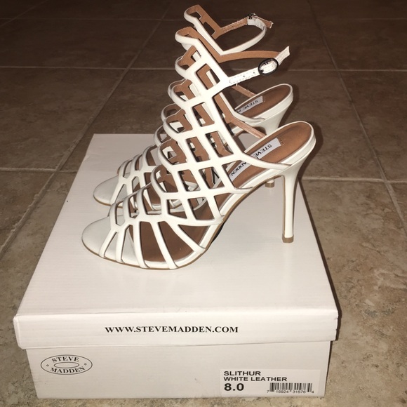 Steve Madden Slithur white