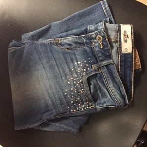 Hollister full length skinny jeans