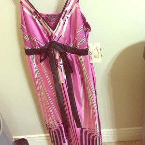100% silk Hal's bob dress