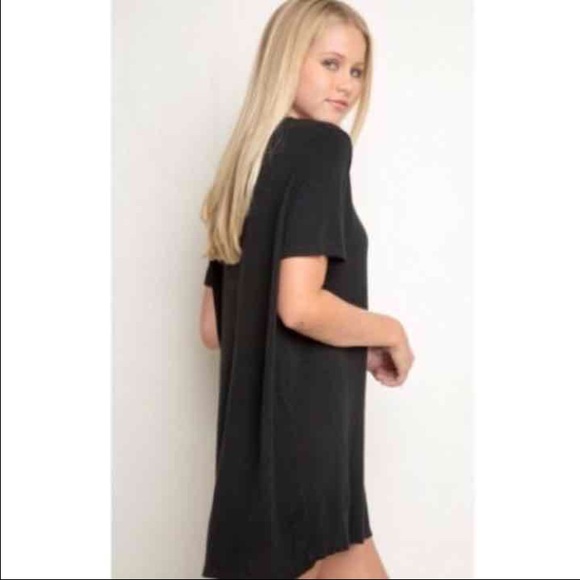 Brandy Melville Black luana T shirt dress