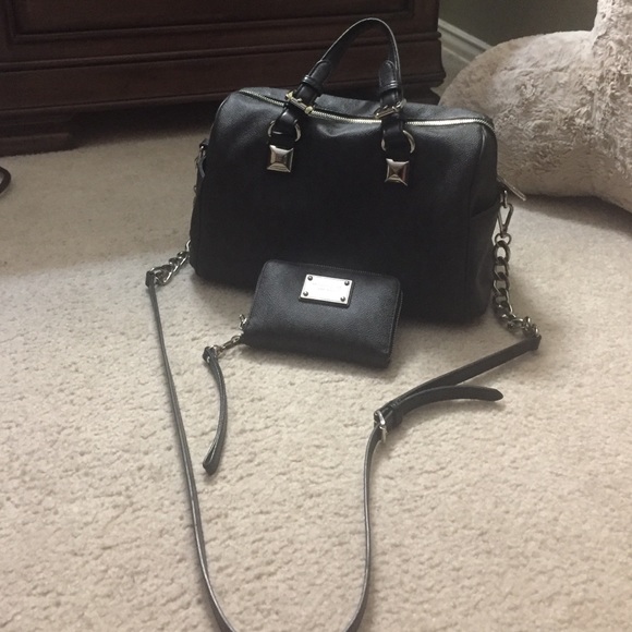 Michael Kors purse and small wallet