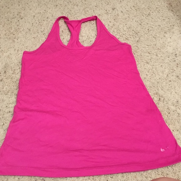 Dri-fit Nike workout tank. Pink size medium.