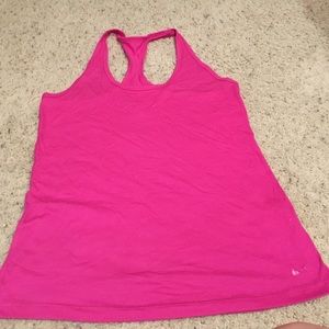 Dri-fit Nike workout tank. Pink size medium.