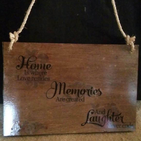 Twine hanging sign - Picture 1 of 1