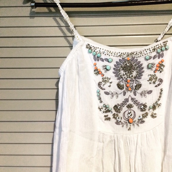 Urban Outfitters Tops - UO Ecote Beaded Crop Top