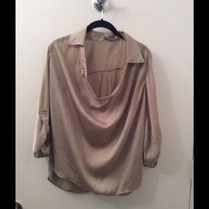 Vince Gold Blouse