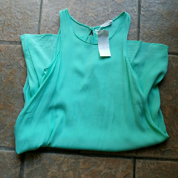 Lush aqua dress