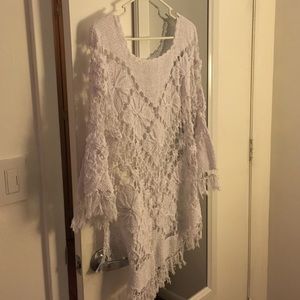 Bohemian lace swimsuit cover up!