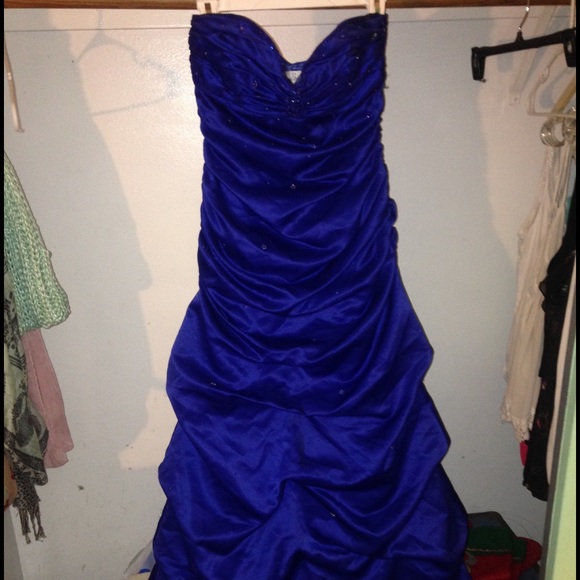 Royal Blue Ball Gown