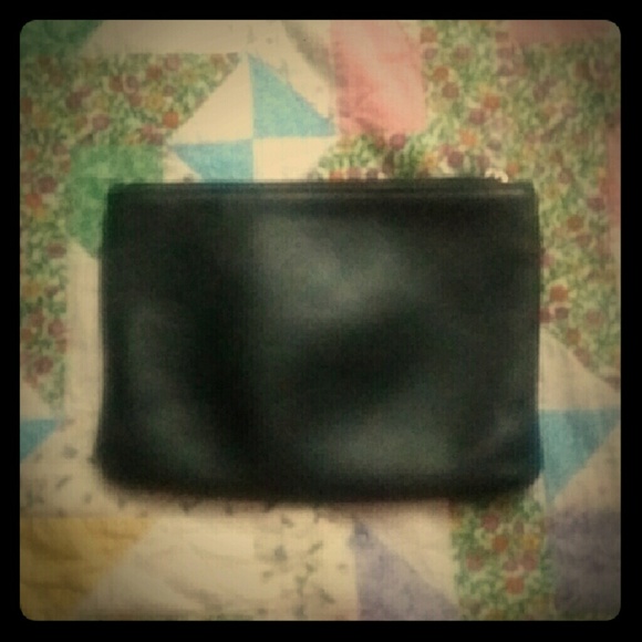 Black Coach Makeup Bag
