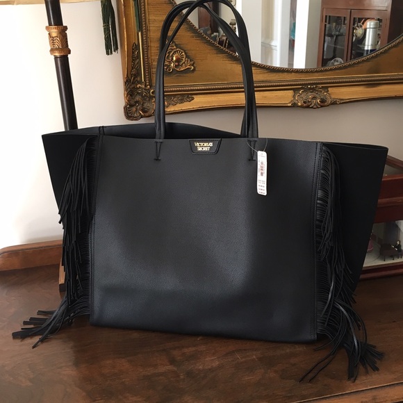 Victoria's Secret Handbags - Victoria's Secret fringe tote