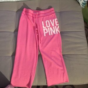 PINK Victoria's Secret capri sweatpants