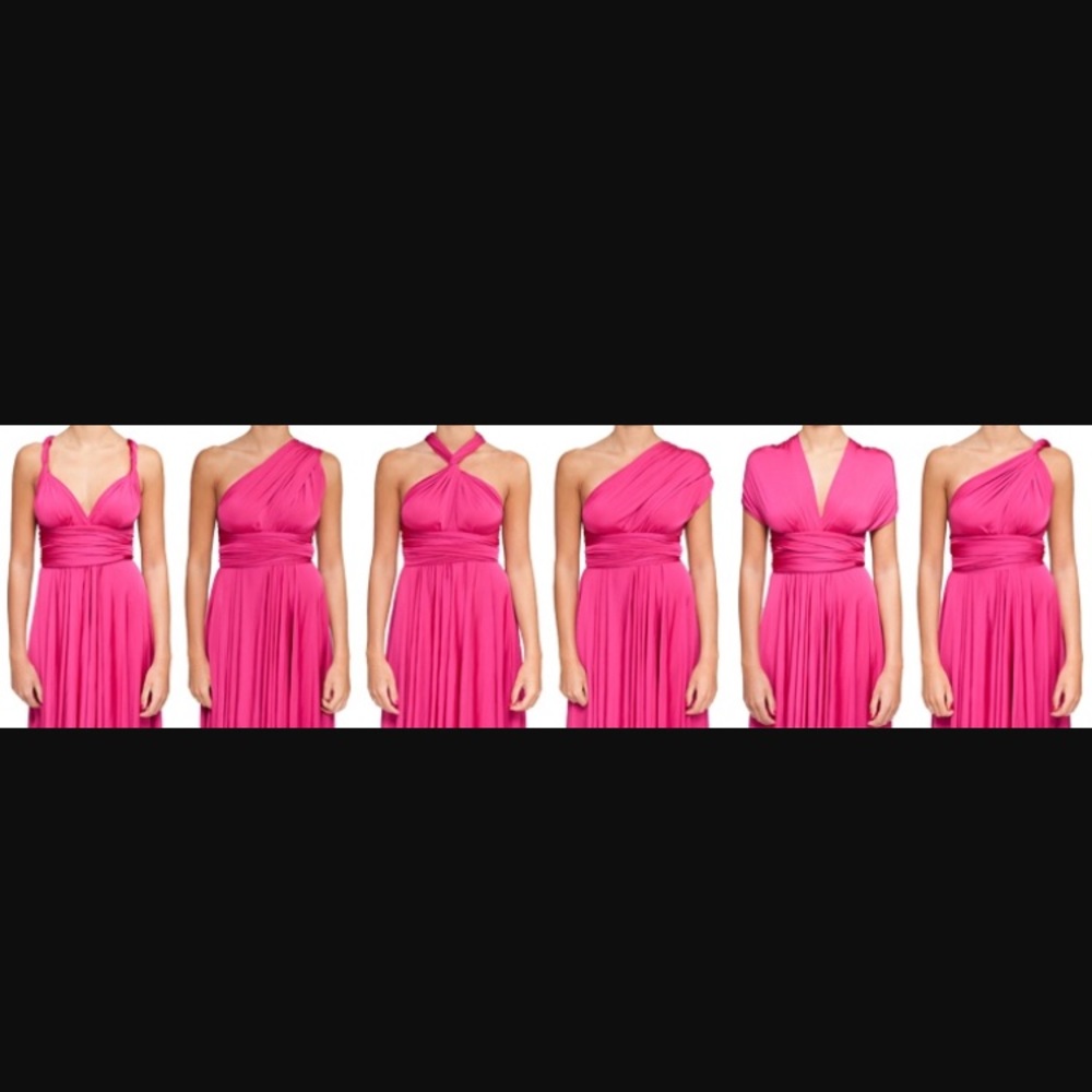 Final Price! A thousand ways Maxi Dress - Picture 6 of 7