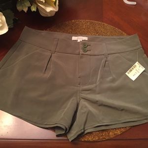 New olive Green shorts