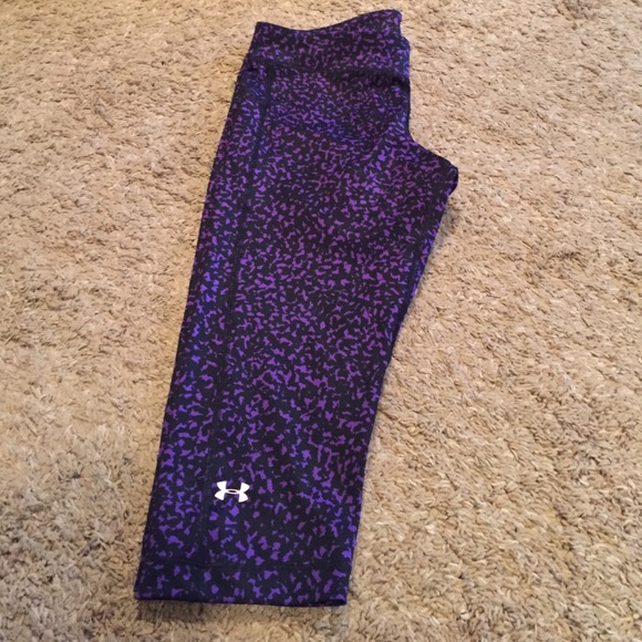 Under armour heat gear running capris