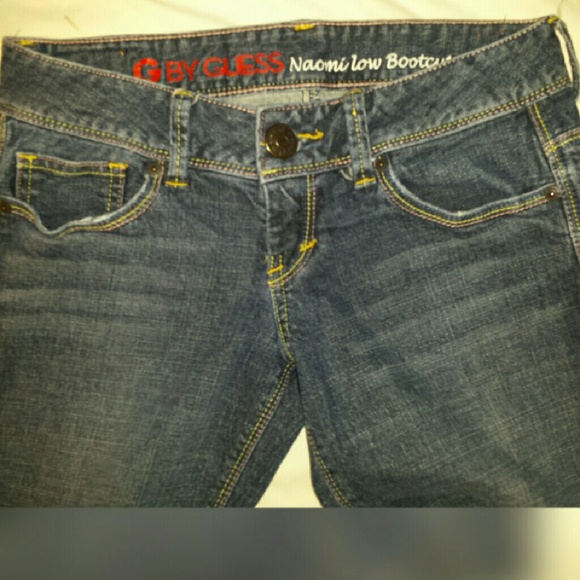 G by Guess Low rise boot cut "Naomi" jeans