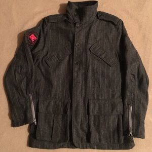 DC Men's Military Coat
