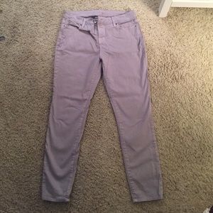 Blue essence gray skinny jeans