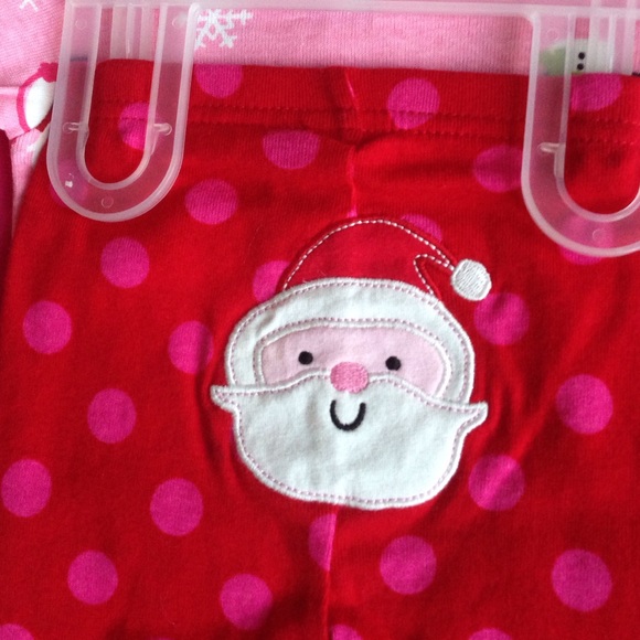 NWT Carter's Baby Girl 3pc Santa Set_2