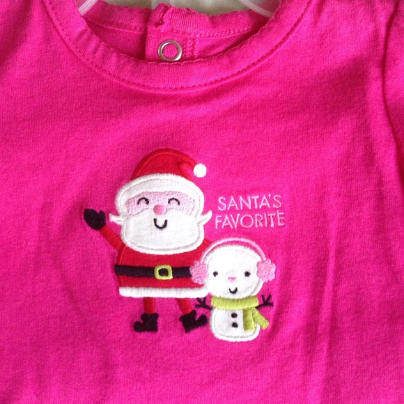 NWT Carter's Baby Girl 3pc Santa Set_3