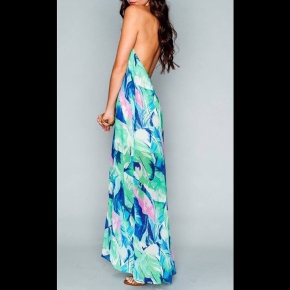 Show Me Your Mumu Erlyn maxi in Key West Barbie S