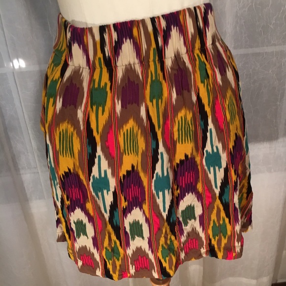 Multicolored skirt