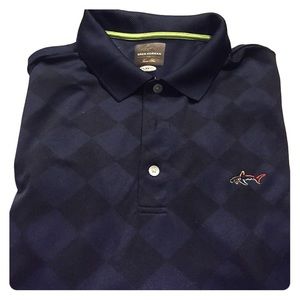 Men's Golf Shirt Navy Blue