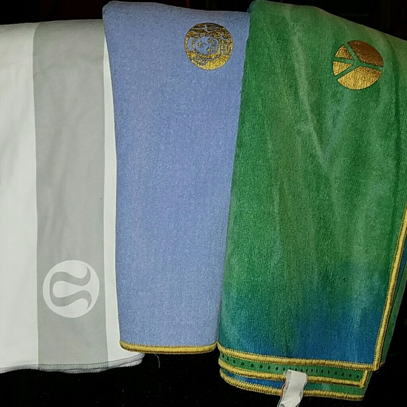 Set of 3 Hot Yoga Towels (1 Lululemon)