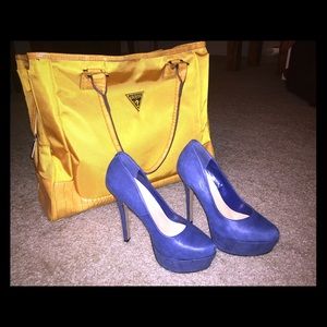 JESSICA SIMPSON PLATFORM PUMP