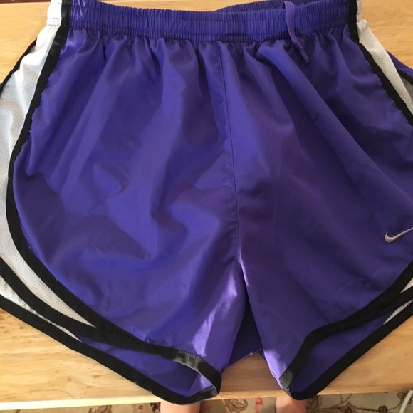Purple Nike Running Shorts