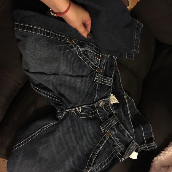 True Religion size 28 slightly worn jeans - Picture 3 of 4