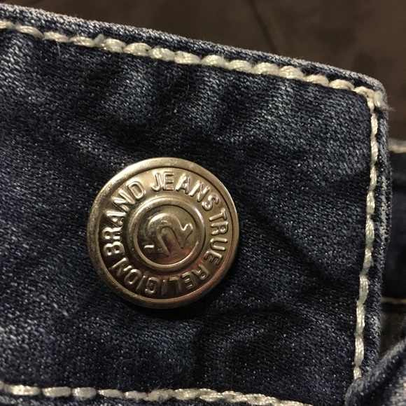 True Religion size 28 slightly worn jeans - Picture 4 of 4