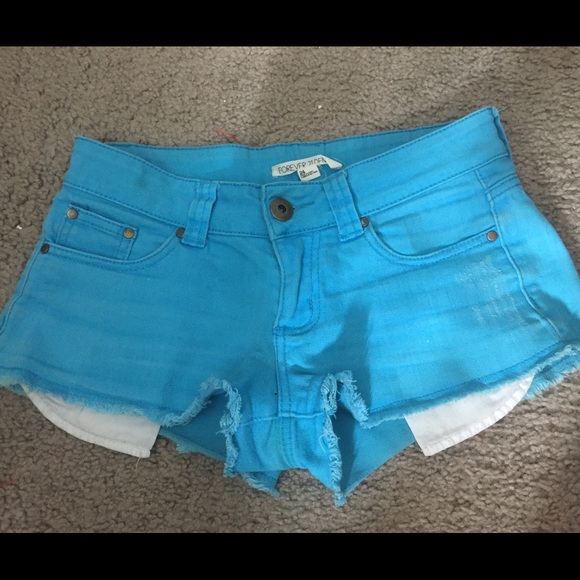 Forever 21 blue jean shorts