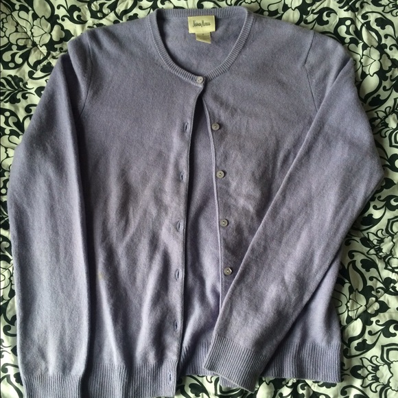 Lavender 100% Cashmere Cardigan 💜 - Picture 1 of 4