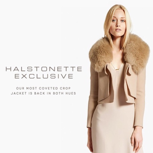 Halston Cropped Jacket
