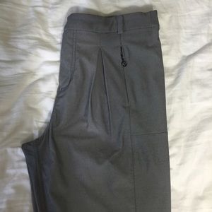 Lululemon Gray High Waisted Trousers