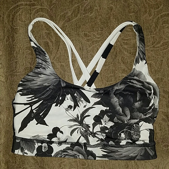 Lululemon Energy Bra Floral Size 4