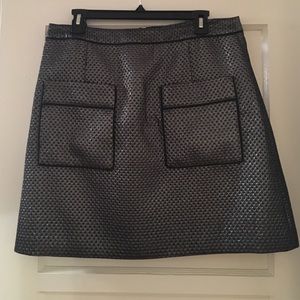 Pink Tartan silver shimmer skirt